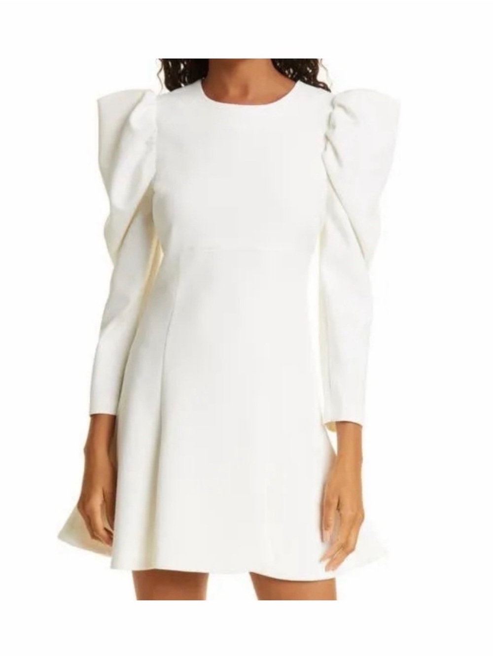 $248 Likely Women's Ivory Alia Fit & Flare Mini Dress Size 4